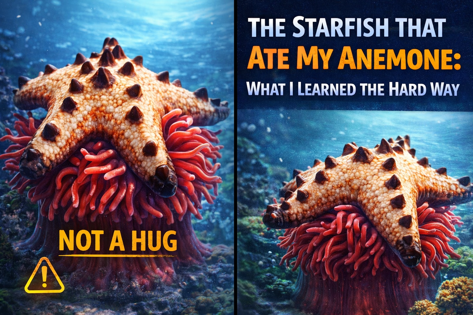 The Starfish That Ate My Anemone: What I Learned the Hard Way