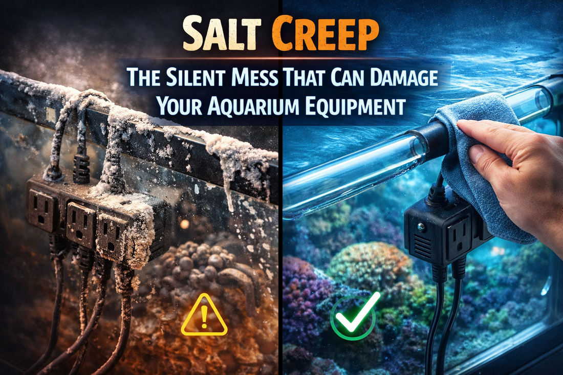 Salt Creep: The Silent Mess That Can Damage Your Aquarium Equipment