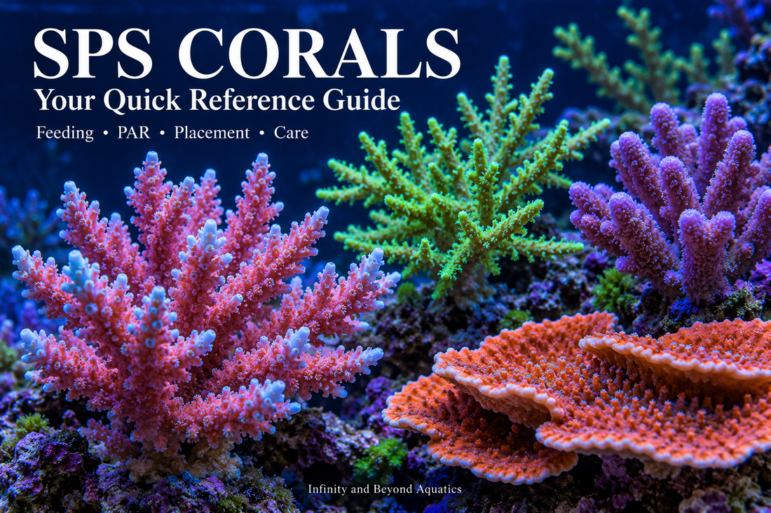 Colorful Acropora, birdsnest, Stylophora and Montipora: SPS coral feeding, PAR, placement and care guide.