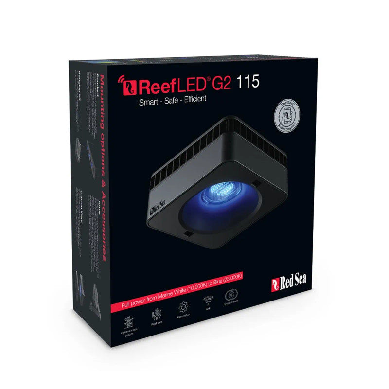 Red Sea ReefLED G2 115 LED Reef Aquarium Light – 115W
