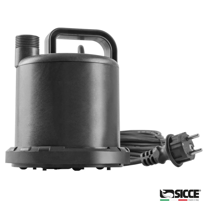 Sicce Ultra Zero Utility Pump – 793 GPH Aquarium Water Change & Mixing Pump