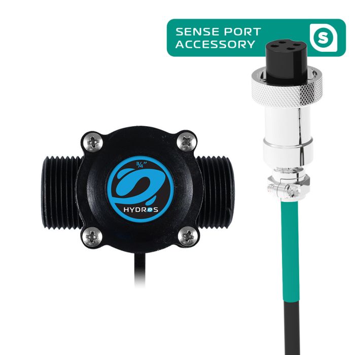 HYDROS Precision Flow Sensors for Aquarium Monitoring (3/4", 1", 1½" & 2")