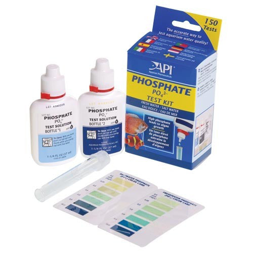 API Phosphate Test Kit Accurate PO4 Testing for Saltwater & Reef Aquariums