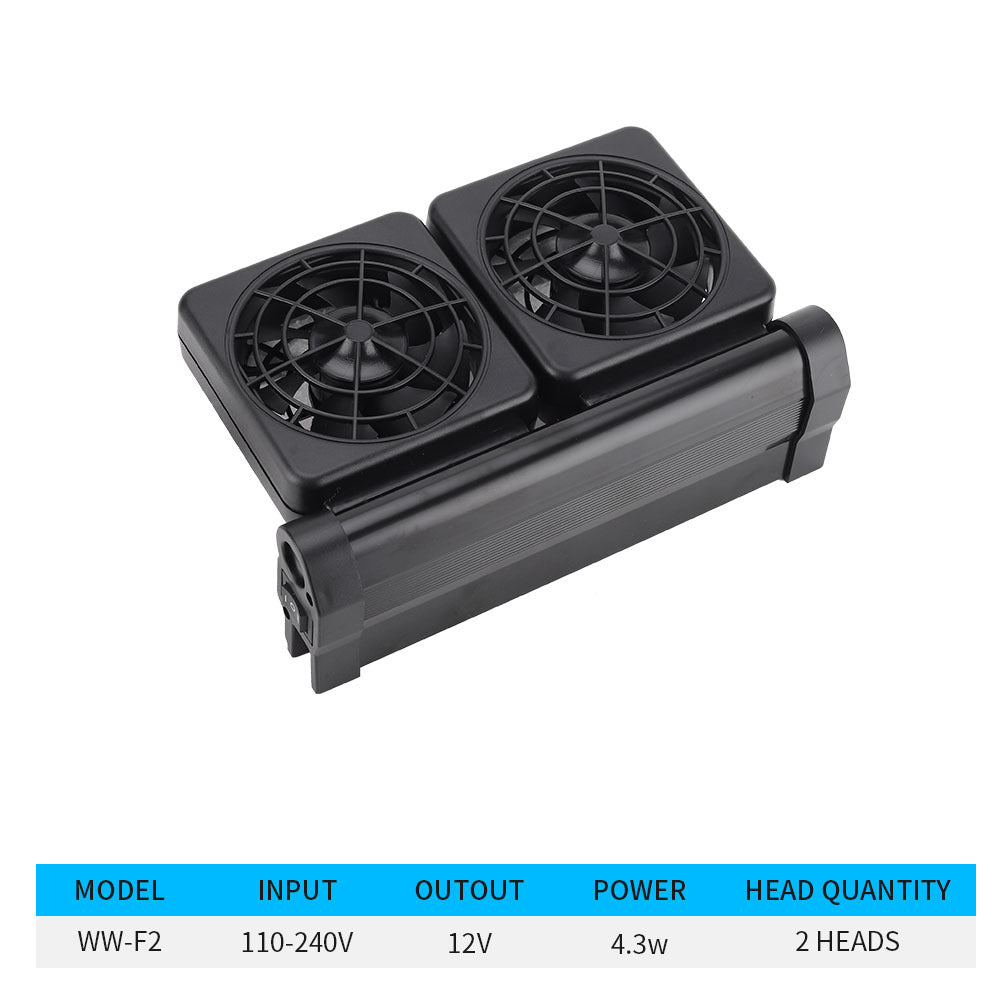 Infinity Aquarium Cooling Fan – Adjustable Clip On Multi Head Cooling System
