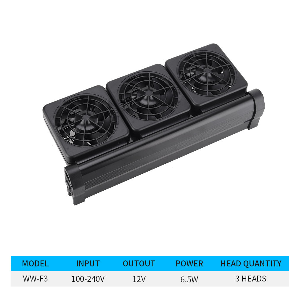 Infinity Aquarium Cooling Fan – Adjustable Clip On Multi Head Cooling System