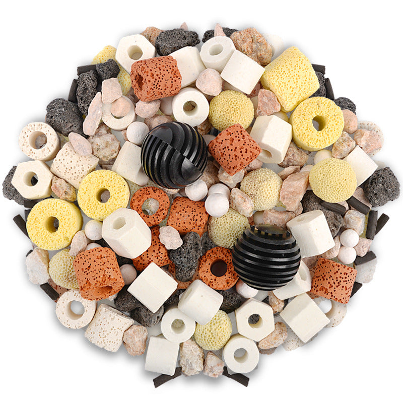 Fish Tank Filter Media Assortment- Activated Carbon, Ceramic Rings, Ammonia Remover & more