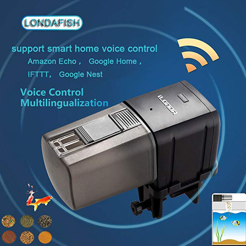 Infinity Essentials WiFi Automatic Fish Feeder – Smart App-Controlled Aquarium Feeding System (Remote Feeding & Scheduling)