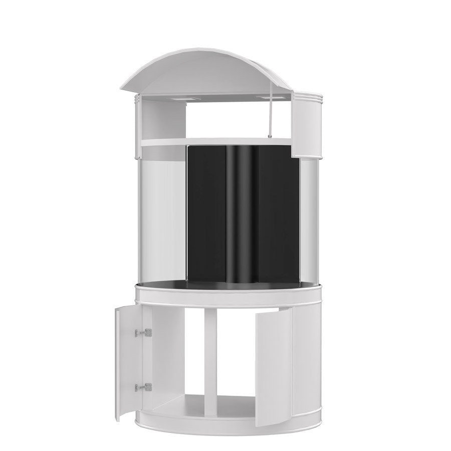Glass 3/4 Cylinder
