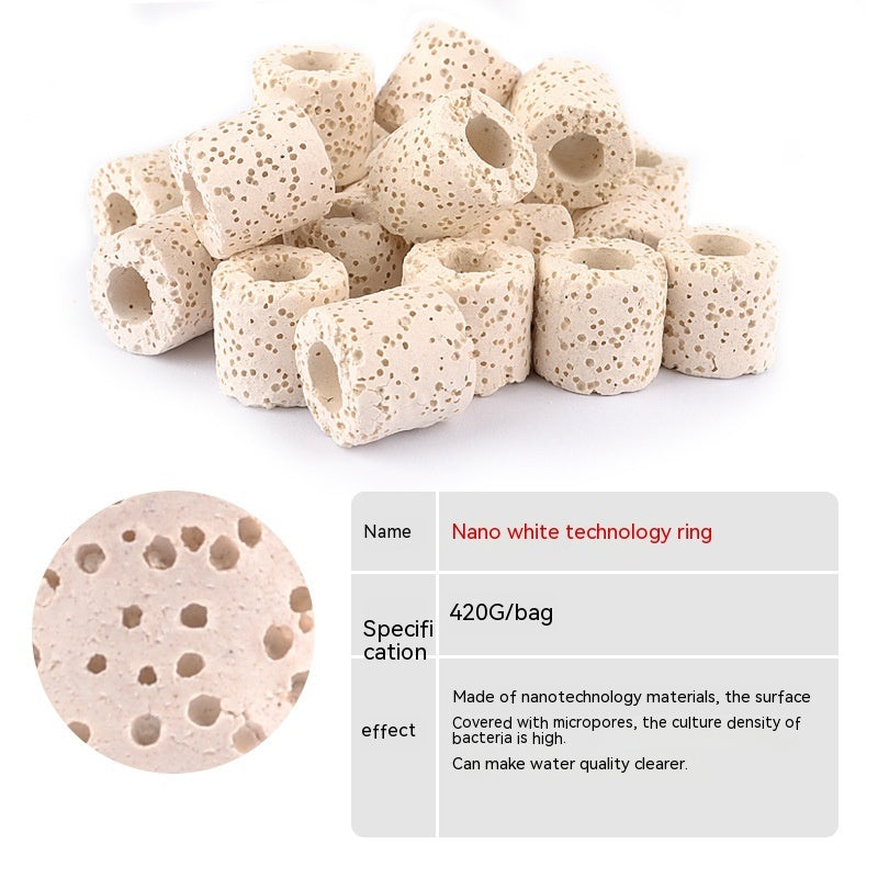 Fish Tank Filter Media Assortment- Activated Carbon, Ceramic Rings, Ammonia Remover & more