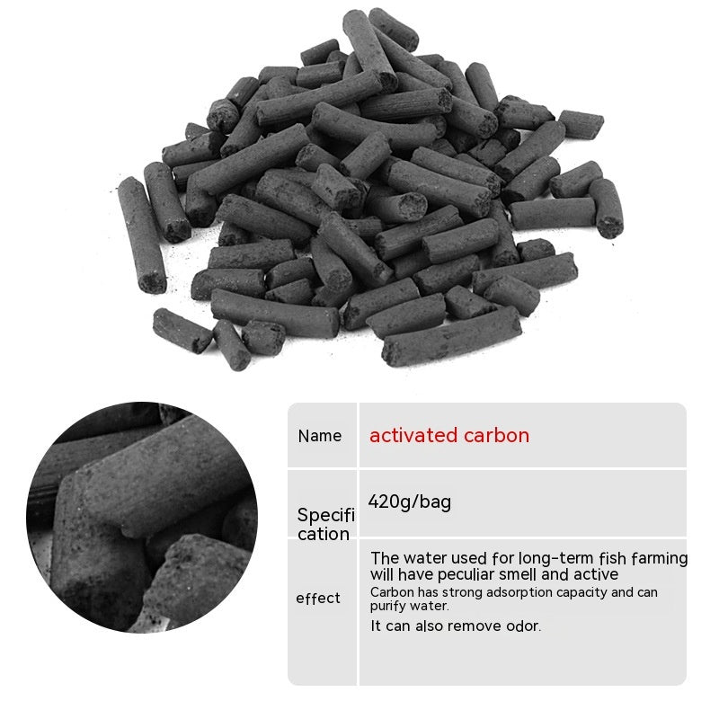 Fish Tank Filter Media Assortment- Activated Carbon, Ceramic Rings, Ammonia Remover & more