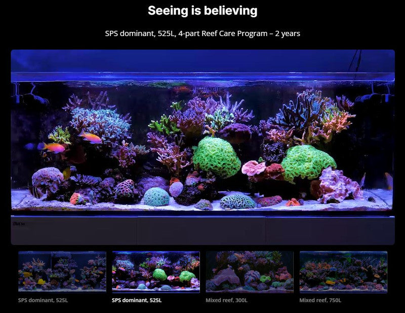 Red Sea Complete Reef Care 4-Part Dosing System – Large – Up to 160 Gallons