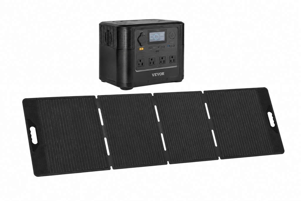Infinity Guardian Pro 1200W Emergency Power Station | 806Wh LiFePO₄ Battery with 200W Solar Panel