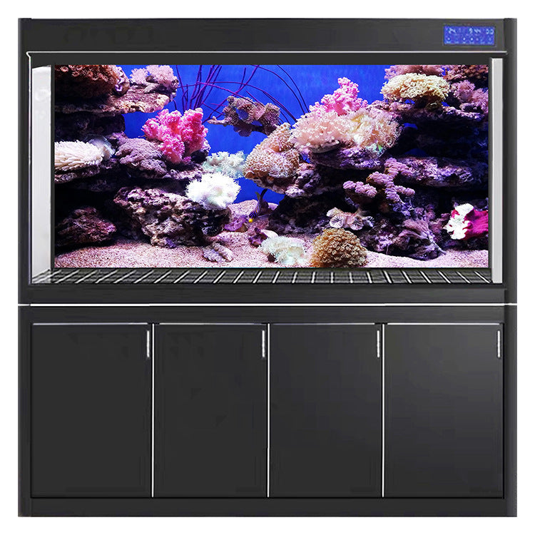 3d Realistic Underwater Aquarium Background Thickened PVC Ocean & Coral Reef Scenery (Multiple Sizes & Styles)