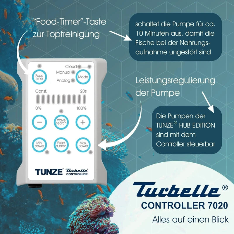Tunze Turbelle Nanostream 6075.005 HUB Edition Controllable Wave Pump