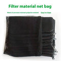 Resuasble  Aquarium Filer Media Bags- Polyester Mesh with Zipper (For Carbon, Bio Media, Resins & More)
