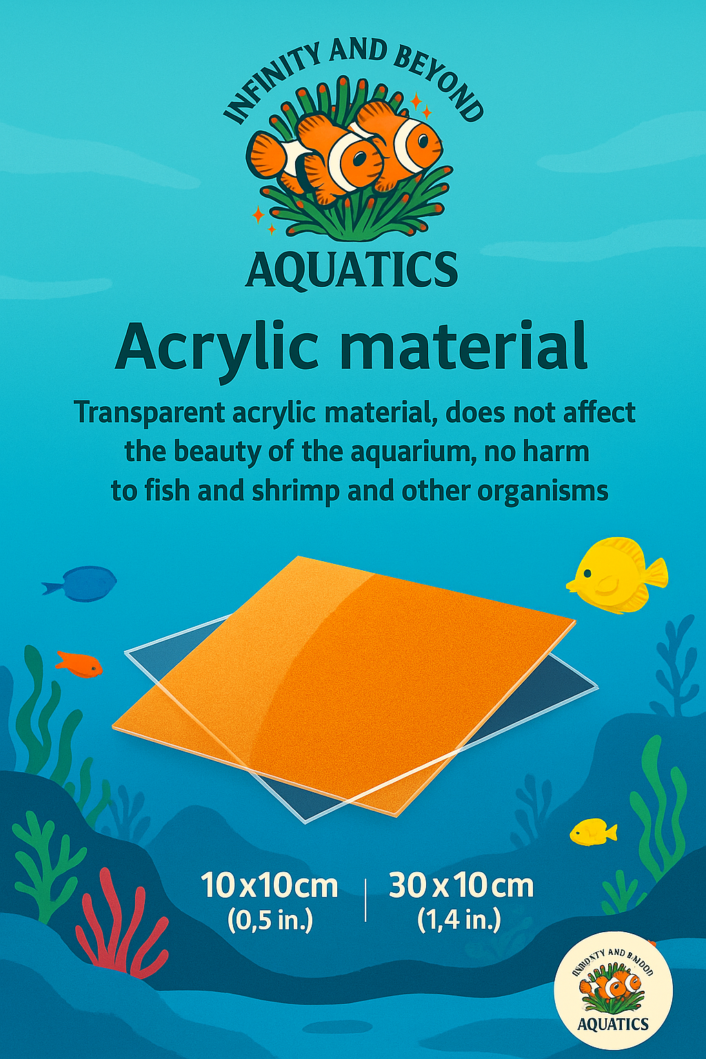 Infinity and Beyond Aquatics Acclimation & Isolation Boxes