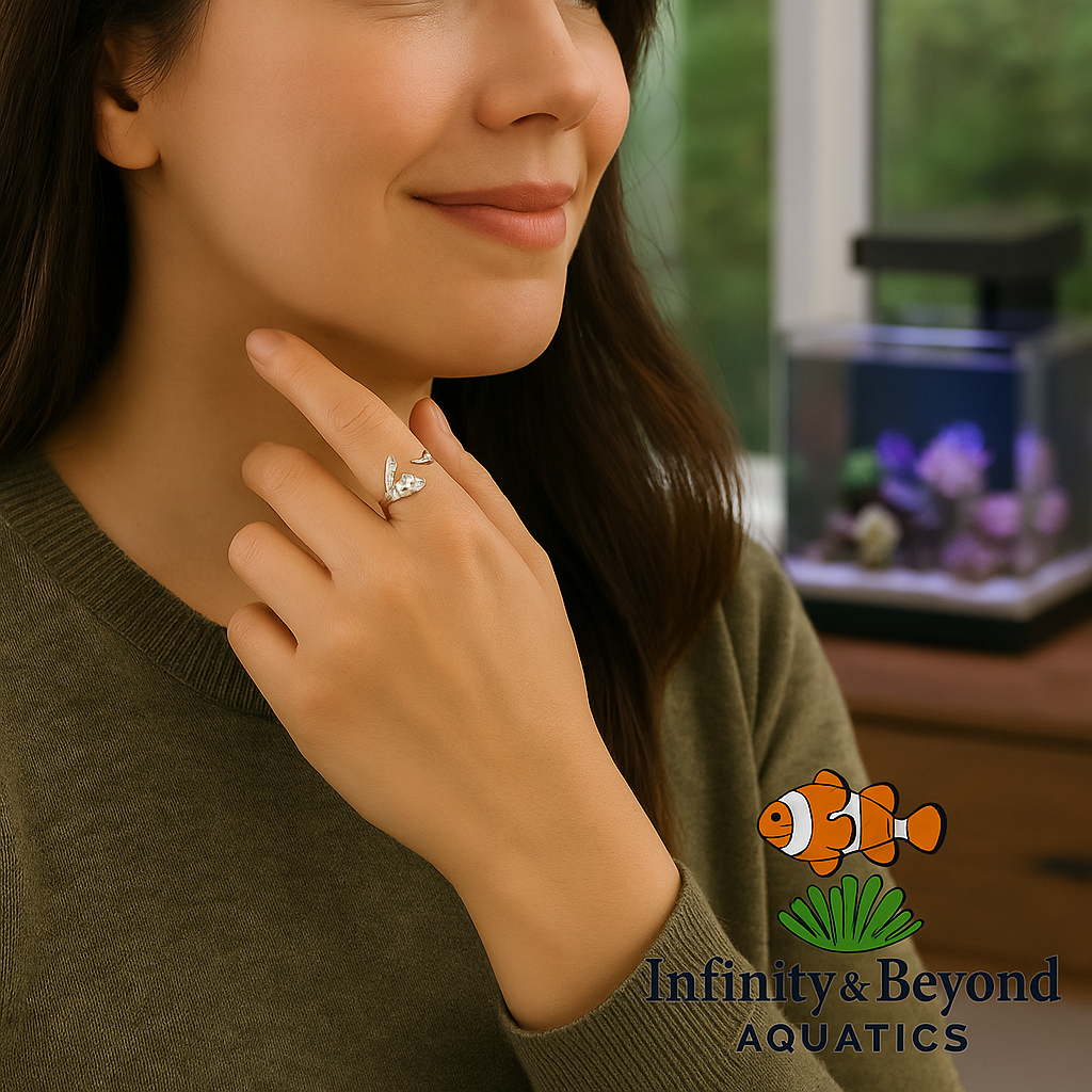 Pearl Fish Little Finger Ring – French Simplicity Collection