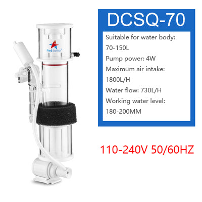 Infinity ReefSkim Protein Skimmer – Saltwater Aquarium Filtration System for Removing Organic Waste & Improving Water Clarity
