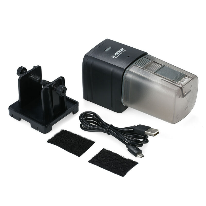 Infinity Essentials WiFi Automatic Fish Feeder – Smart App-Controlled Aquarium Feeding System (Remote Feeding & Scheduling)