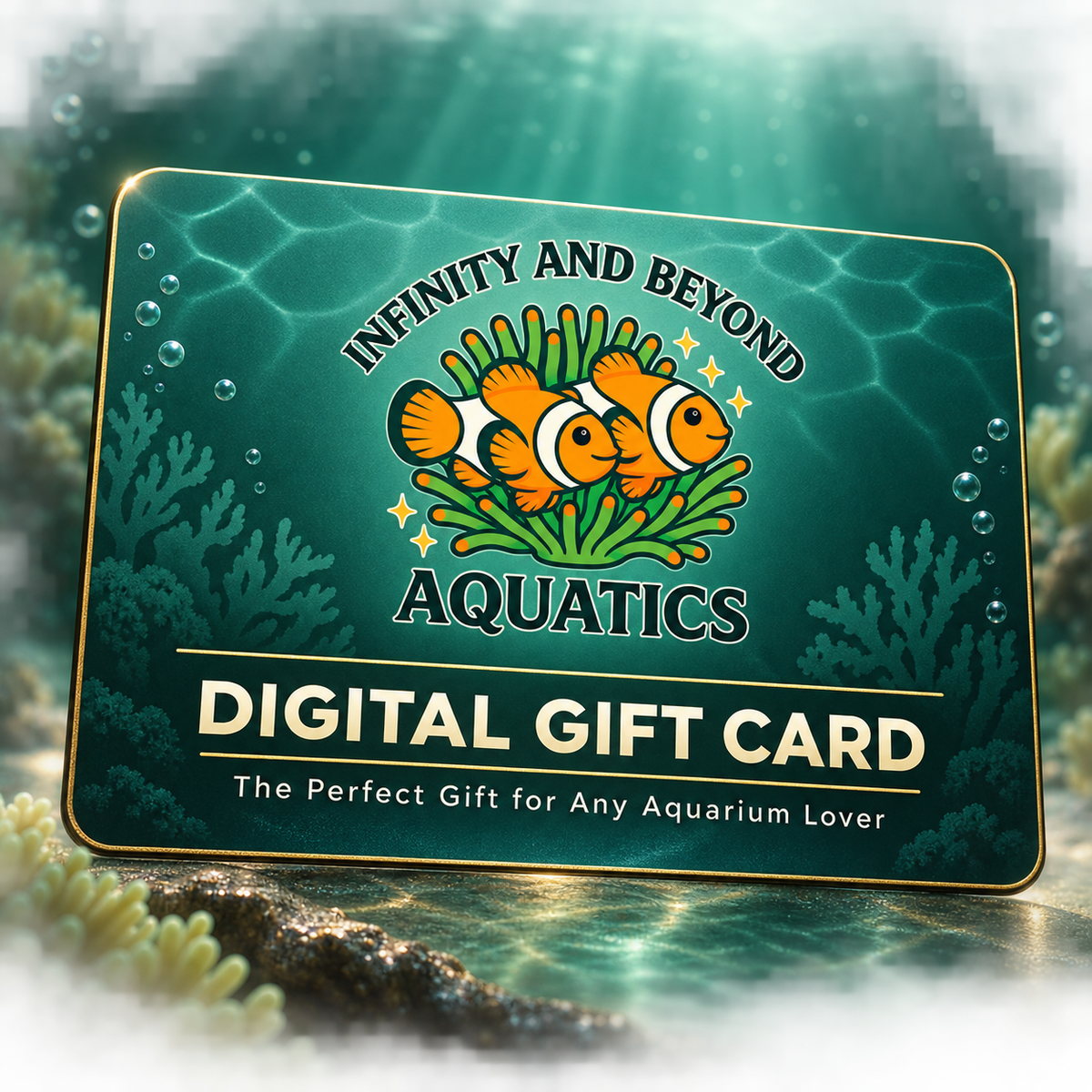 Infinity & Beyond Aquatics Digital Gift Card