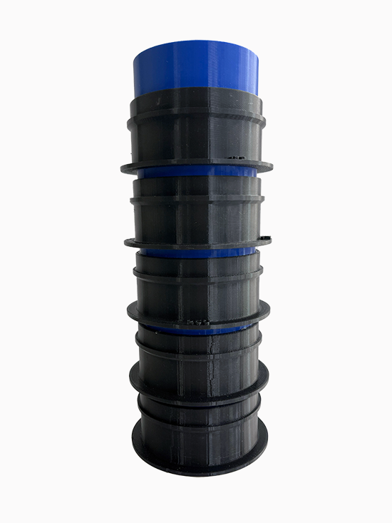 3" Copepod stackable sieve set