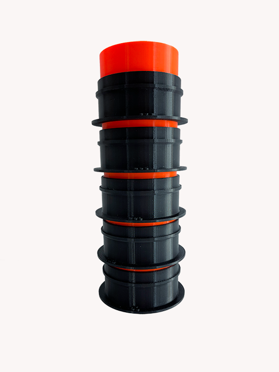 3" Copepod stackable sieve set