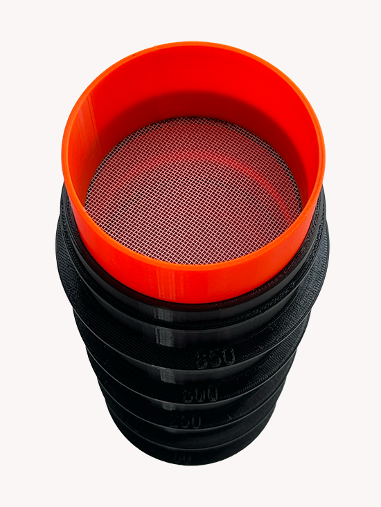 3" Copepod stackable sieve set