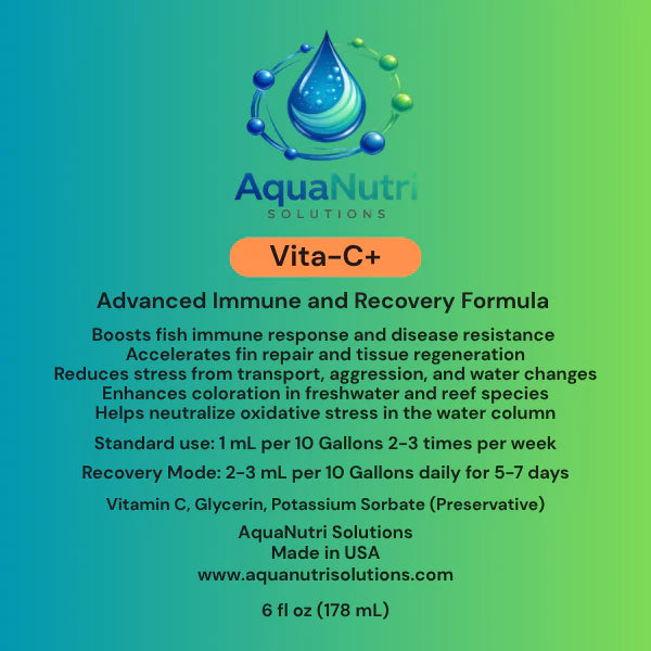 Infinity Reef Nutrition Bundle Powered by AquaNutri Saltwater Multivitamin + Vita-C+