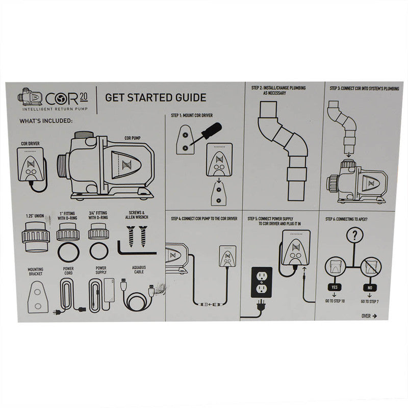 Neptune Systems COR-20 Intelligent Controllable Return Pump – 2,000 GPH