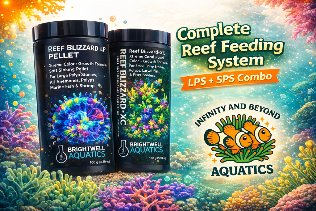 Brightwell Reef Coral Food Bundle – LPS & SPS Blend