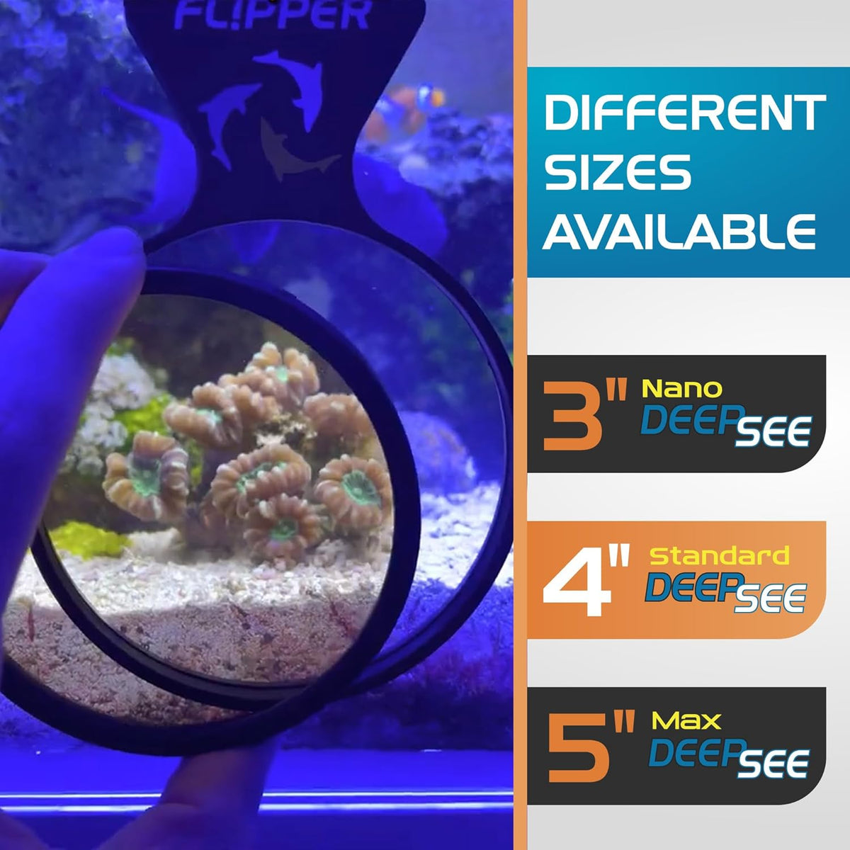 DeepSee Viewer Black 4" - Orange Filter