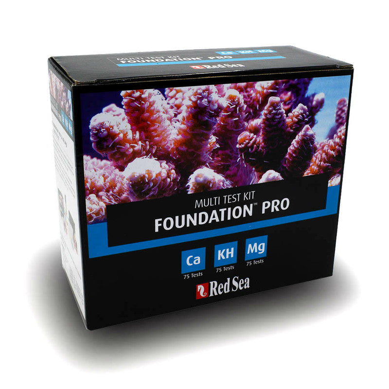 Red Sea Reef Foundation Pro Multi Test Kit – Calcium, Alkalinity & Magnesium