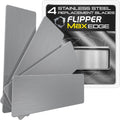 Flipper Edge MAX Stainless Steel Replacement Blades 4 Pack
