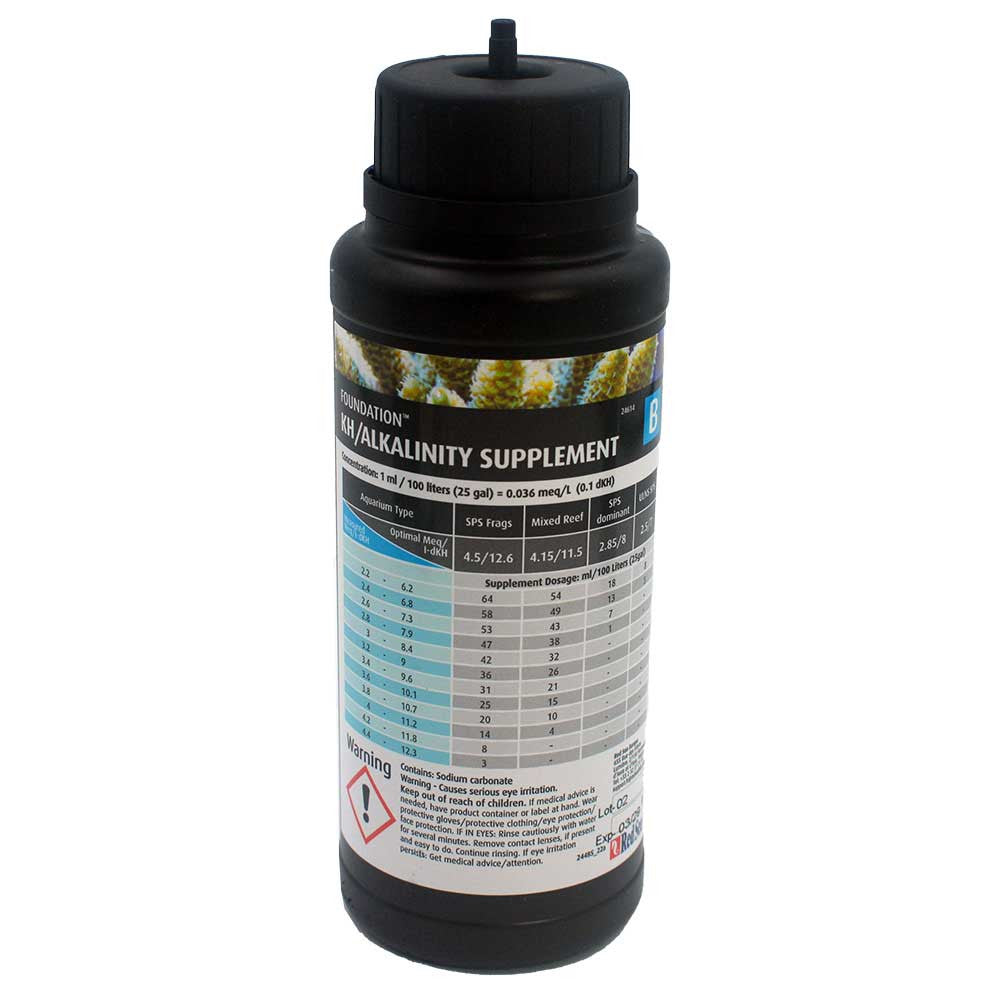 Red Sea Reef Foundation Complete Supplement Pack – Calcium, Alkalinity & Magnesium – 3 x 250 mL