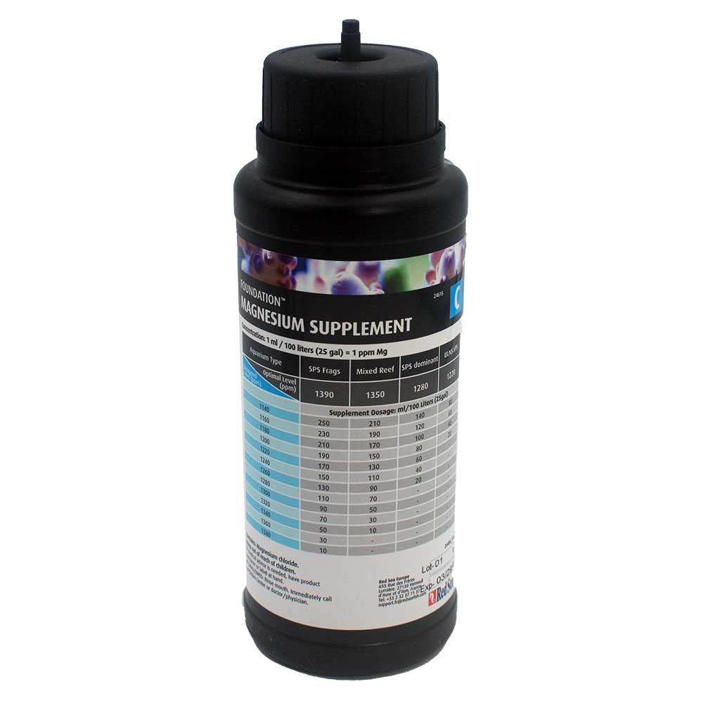 Red Sea Reef Foundation Complete Supplement Pack – Calcium, Alkalinity & Magnesium – 3 x 250 mL