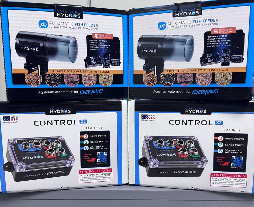 HYDROS Smart Auto Feeding Bundle – X2 Controller + Drive Port Feeder