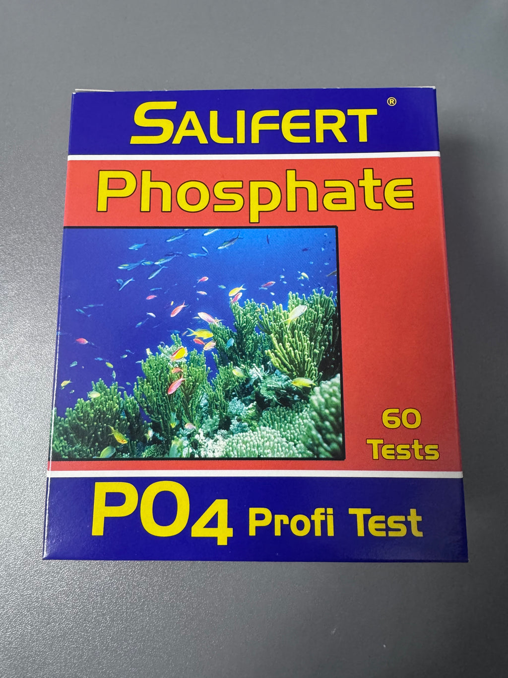 Salifert Phosphate (PO4) Aquarium Test Kit Reef & Marine Water Testing