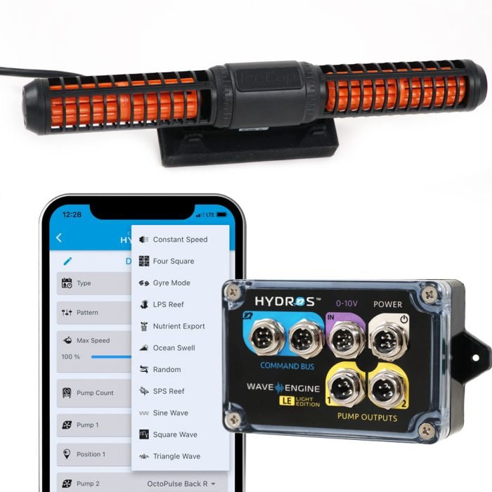 IceCap 4K Gyre Flow Pump with WaveEngine LE Controller