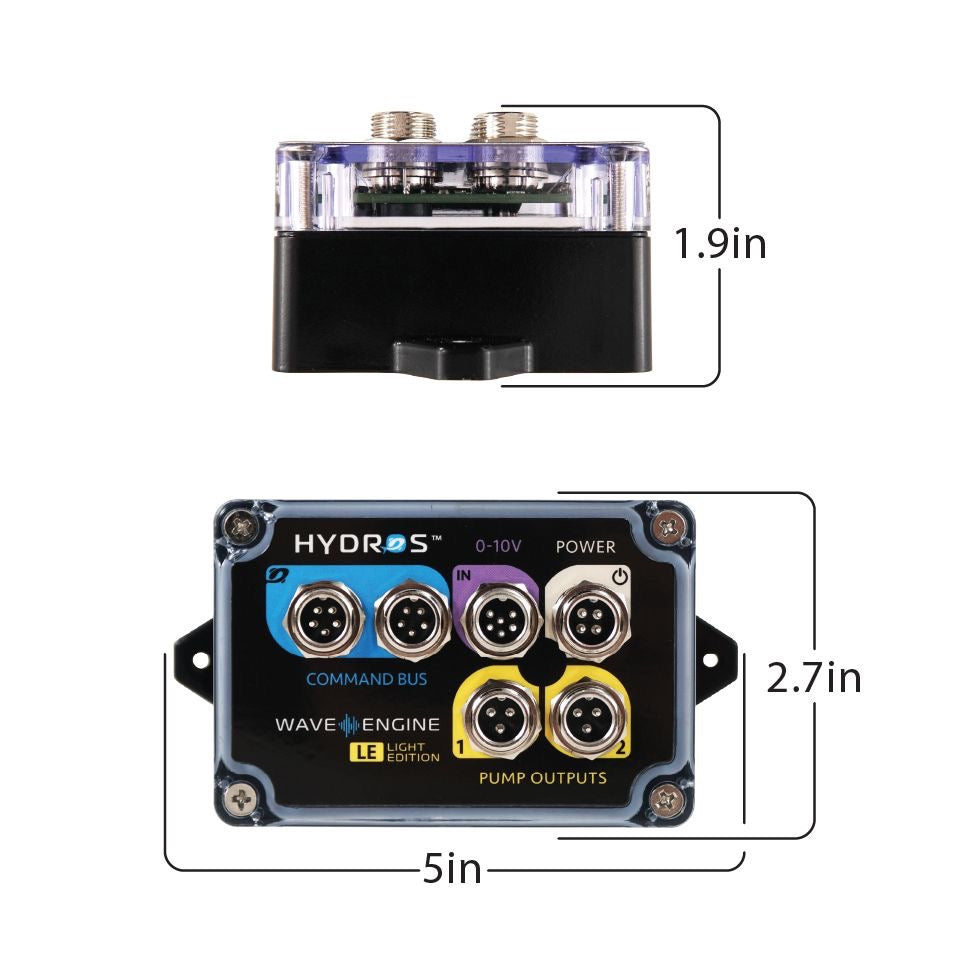 IceCap 4K Gyre Flow Pump with WaveEngine LE Controller