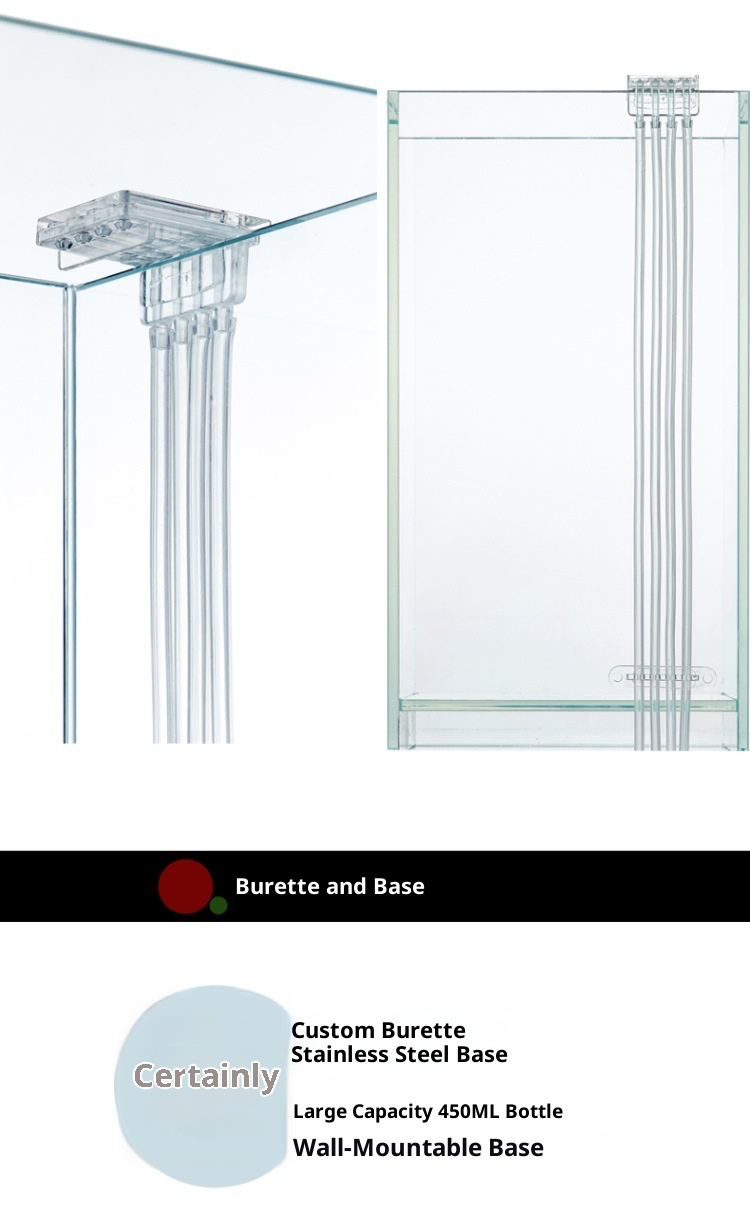 Infinity and Beyond Aquatics 4-Head Aquarium Dosing Bottle System with Tubing Kit for Reef & Planted Tanks