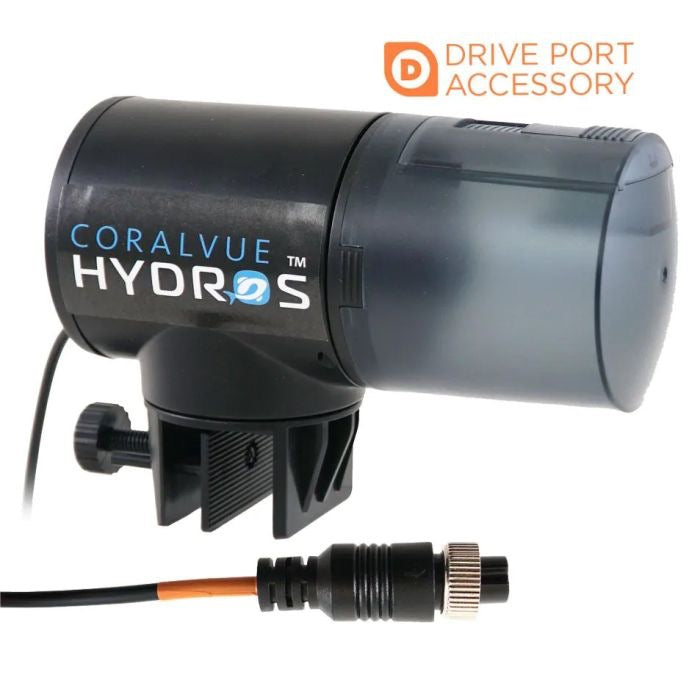 NEW HYDROS Drive Port Automatic Fish Feeder – Smart Aquarium Feeding System