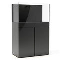 JBJ Rimless Flat Panel 65 Gallon All-in-One Aquarium with Black Stand