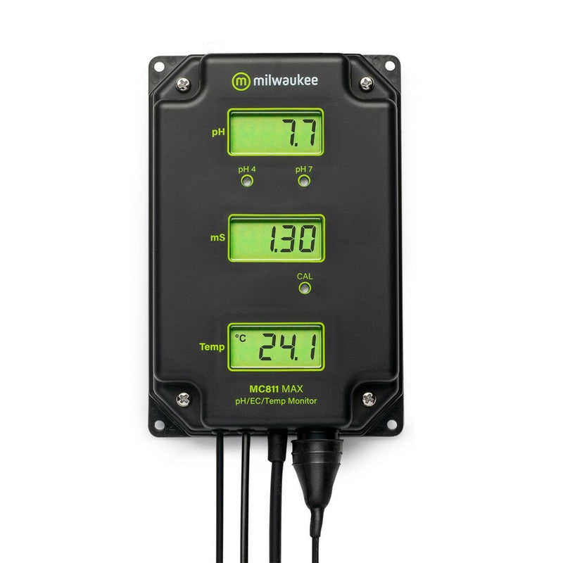 Milwaukee MC811US MAX pH/EC/Temperature Continuous Monitor