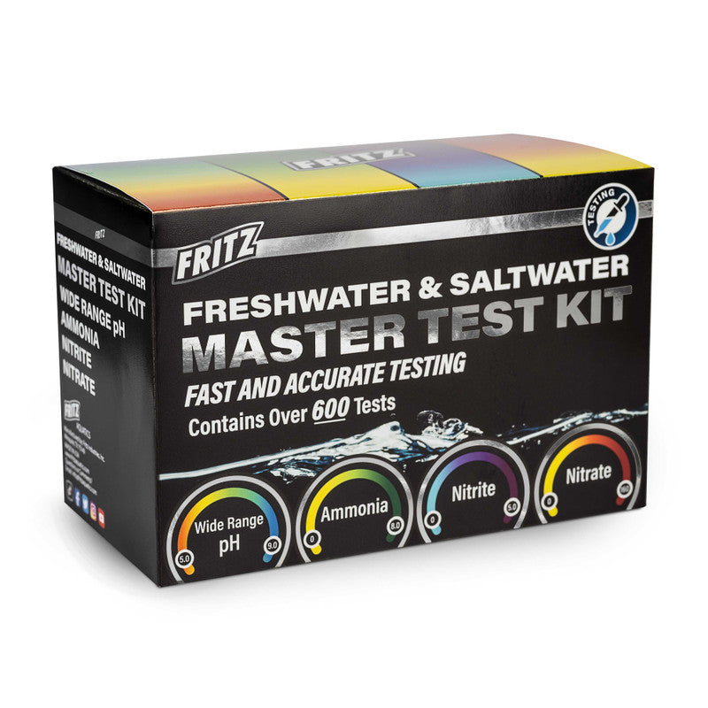 Fritz Aquatics Master Liquid Test Kit – Freshwater & Saltwater