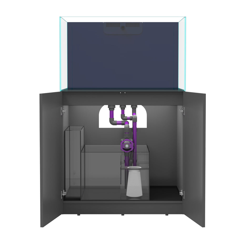 OPUS G2 300 Slim-Line with Grey Cabinet  (Aquarium, Plumbing, Sump & Stand Kit)