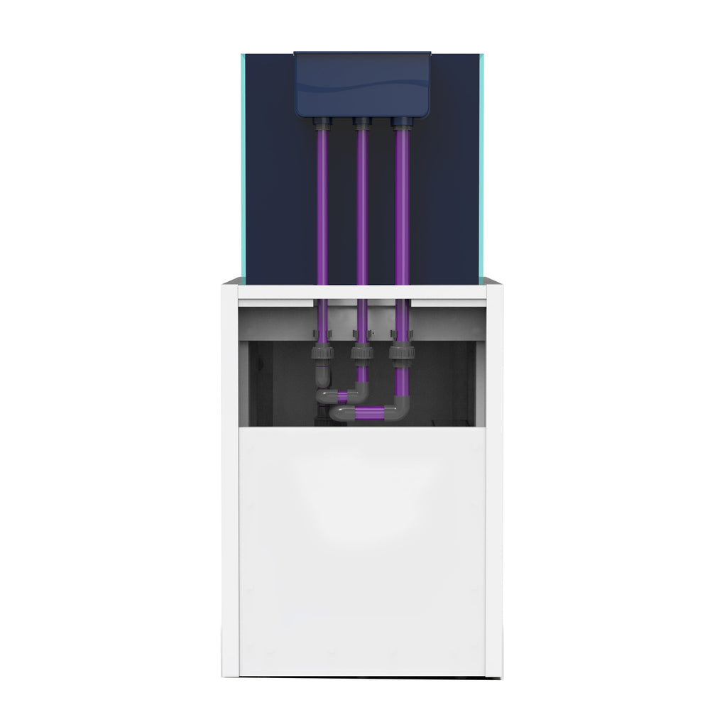 OPUS G2 200 Pro-Line with White Cabinet (Aquarium, Plumbing, Sump & Stand Kit)