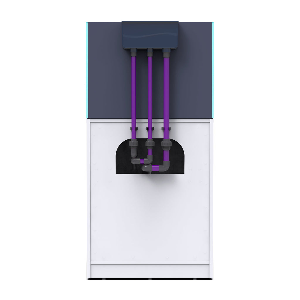 OPUS G2 250 Slim-Line with White Cabinet (Aquarium, Plumbing, Sump & Stand Kit)