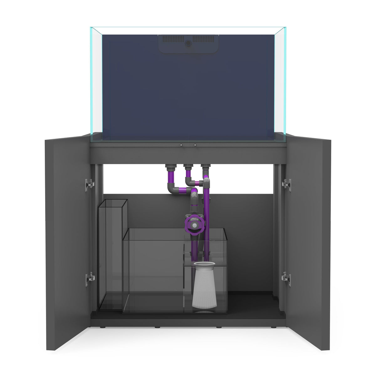 OPUS G2 300 Pro-Line with Grey Cabinet (Aquarium, Plumbing, Sump & Stand Kit)