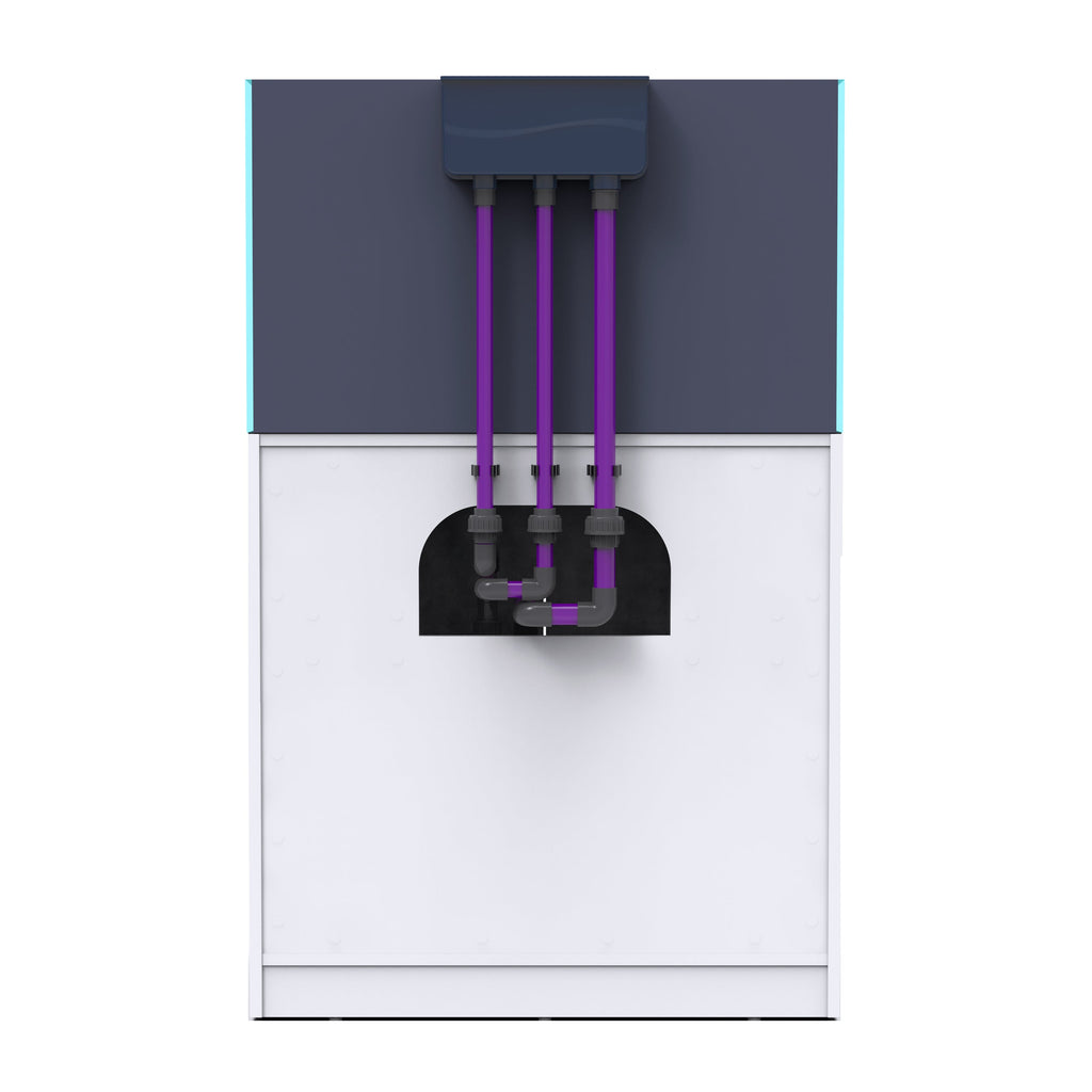 OPUS G2 300 Slim-Line with White Cabinet (Aquarium, Plumbing, Sump & Stand Kit)