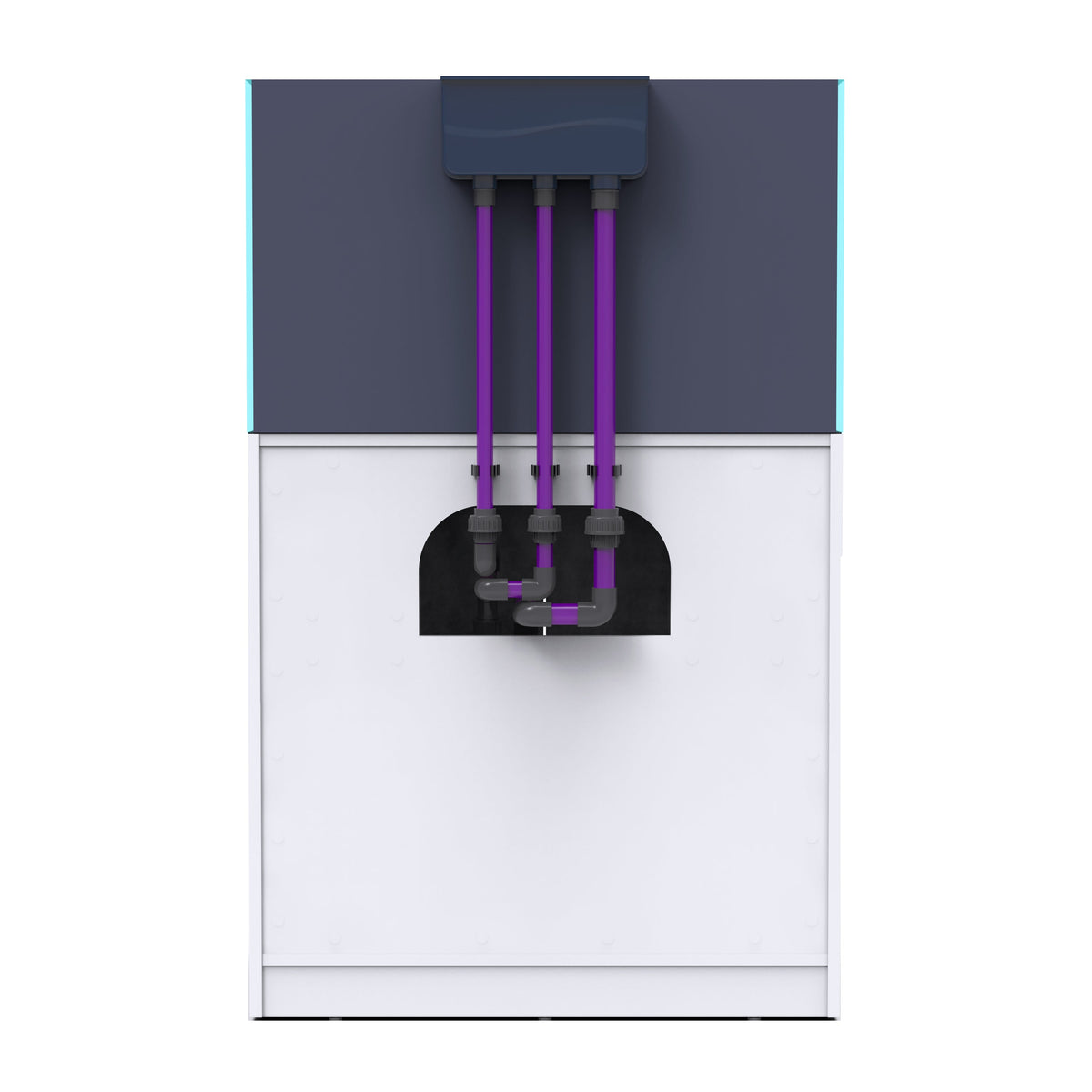 OPUS G2 300 Slim-Line with White Cabinet (Aquarium, Plumbing, Sump & Stand Kit)